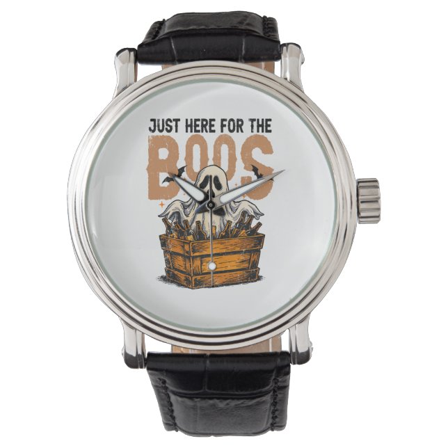 Montre Juste ici pour l'Halloween Boos (devant)