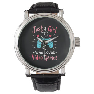 Montre Juste une fille qui aime les jeux vidéo