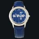 Montre K-Pop Kpop En Coréen Symbole Kpop Coeur Et Main<br><div class="desc">K-Pop Kpop En Coréen Symbole Kpop Coeur Et Main. Pour Tous Les Amateurs De K-Pop,  Les Addicateurs De Musique Coréenne,  Les Amateurs De Pop Coréens Avec La Main Kpop Et Le Symbole Coeur Comme Partie De La Lettre K. Parfait Comme Cadeau D'Anniversaire Ou Cadeau De Noël</div>