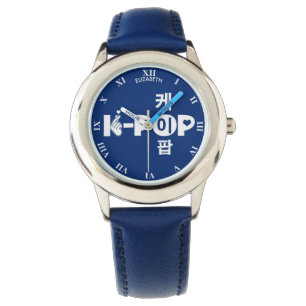 Montre K-Pop Kpop En Coréen Symbole Kpop Coeur Et Main