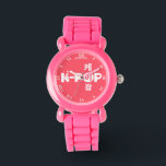 Montre K-Pop Kpop En Coréen Symbole Kpop Main Et Coeur<br><div class="desc">K-Pop Kpop En Coréen Symbole Kpop Main Et Coeur. Pour Tous Les Amateurs De K-Pop,  Les Addicateurs De Musique Coréenne,  Les Amateurs De Pop Coréens Avec La Main Kpop Et Le Symbole Coeur Comme Partie De La Lettre K. Parfait Comme Cadeau D'Anniversaire Ou Cadeau De Noël</div>