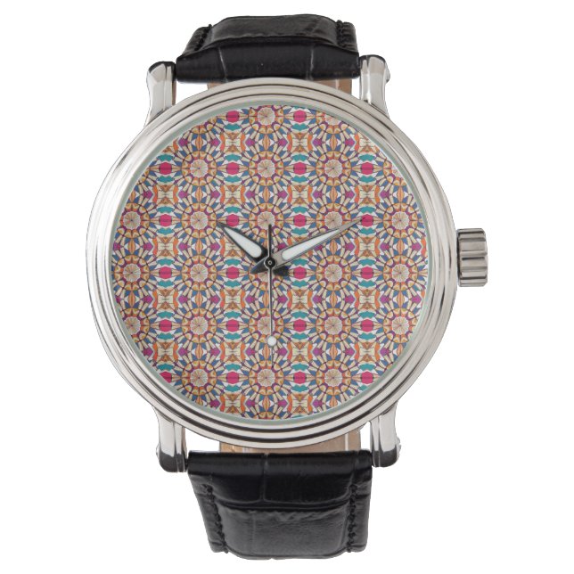 Montre Kaléidoscope de Livres (devant)