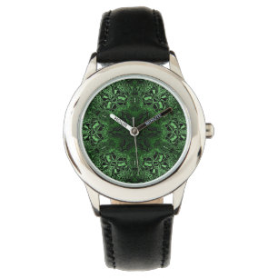 Montre Kaléidoscope vert