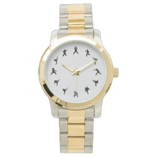 Montre Karaté d'arts martiaux (noir, gris)