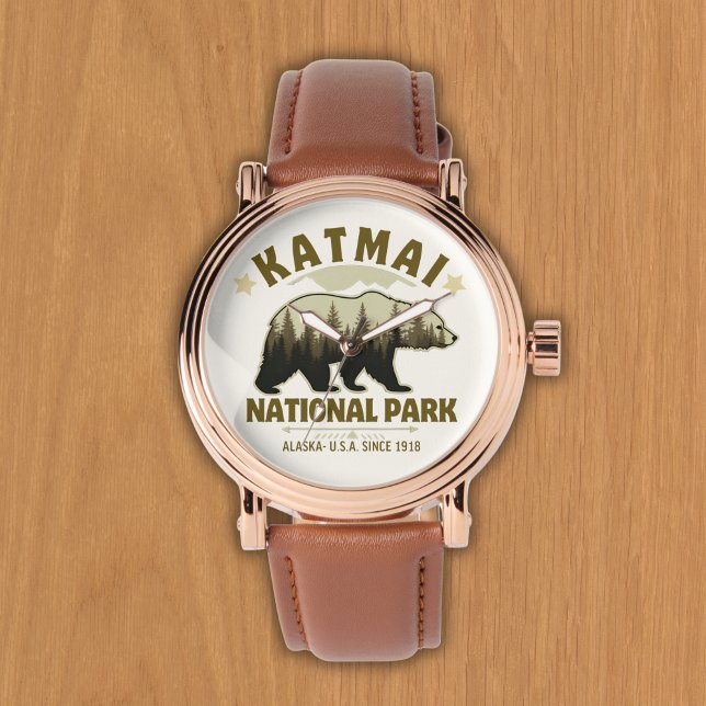 Montre Katmai, National Park Alaska: Nature’s Sanctuary (Créateur téléchargé)