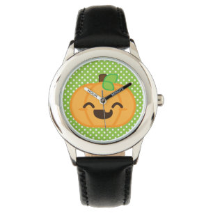 Montre Kawaii Jack-o'-lantern Citrouille Watch