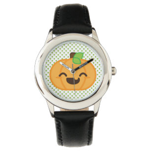 Montre Kawaii Jack-o'-lantern Citrouille Watch