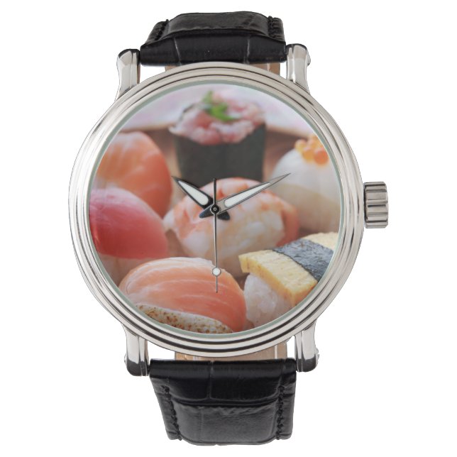 Montre Kawaii Sushi Watch – Sweet Nigiri Delight (devant)