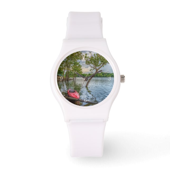 Montre Kayak Flottant Sur Le Lac Table Rock (Recto)
