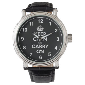 Montre Keep Calm and Carry