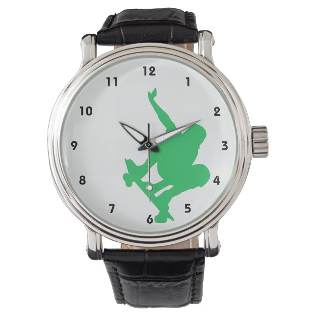 Montre Kelly Green Skater (devant)