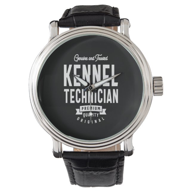 Montre Kennel Technician Job Title Cadeau (devant)