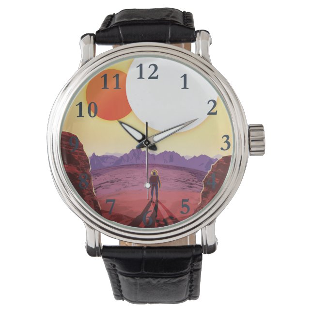 Montre Kepler Space Voyage Destination Planète Aventure (devant)