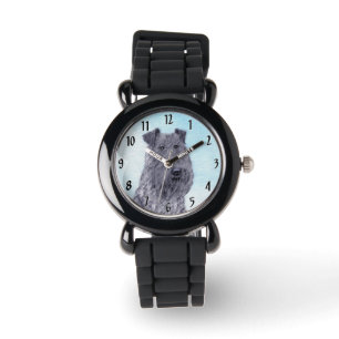 Montre Kerry Blue Terrier peinture mignonne Chien d'origi