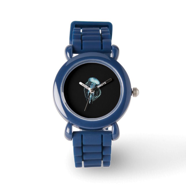 Montre Kids Jellyfish eWatch - Fun Ocean Blue Smartwatch (Recto)