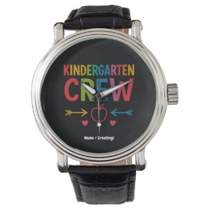 Montre Kinder Crew Funny Kindergarten Fun Retour À L'Écol