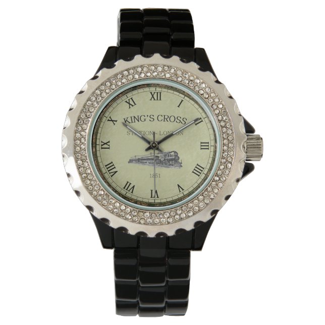 Montre ~ "Kings Cross" ~ Londres ~ Angleterre ~ Watch (devant)