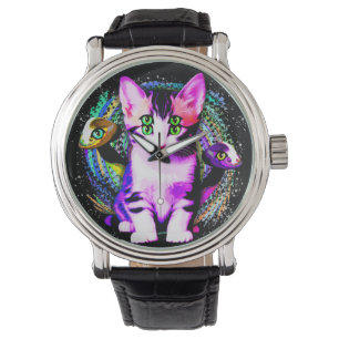 Montre Kitty Chat Psychique Esthétique Caractère