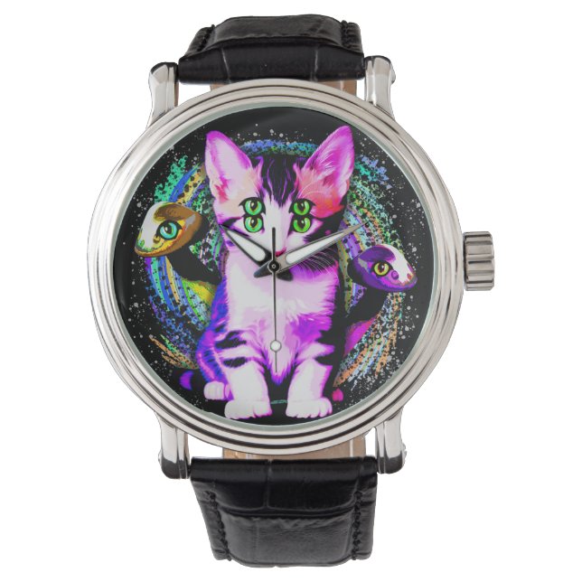 Montre Kitty Chat Psychique Esthétique Caractère (devant)