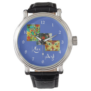 Montre Klee - Collage coloré