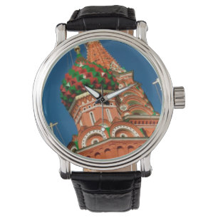Montre Kremlin, Vasiliy Blessed Moscou, Russie