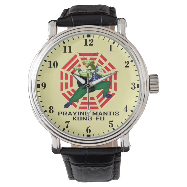 Montre Kung-Fu de la mante religieuse (devant)