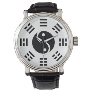Montre La balance : Ba Gua, huit trigrammes yin yang TCM