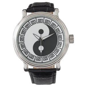 Montre La balance : Ba Gua, huit trigrammes yin yang TCM