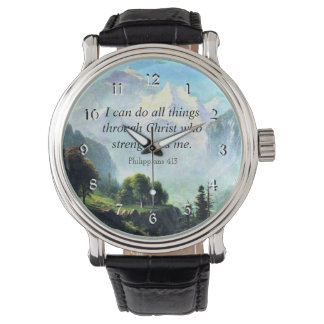 Montre La Bible, Phil 4:13, je peux faire tout...
