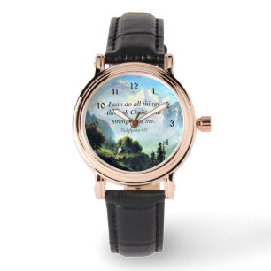 Montre La Bible, Phil 4:13, je peux faire tout... Wat