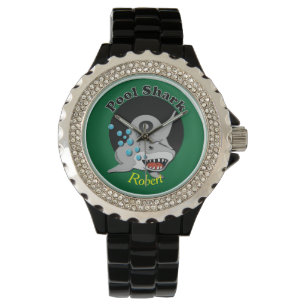 Montre La boule huit je suis un nom de requin de piscine