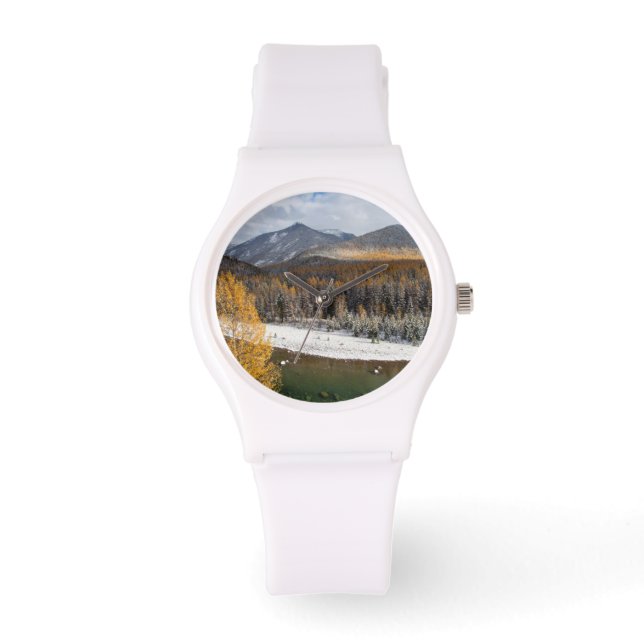 Montre La branche moyenne de la rivière Flathead (Recto)