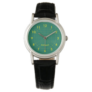 Montre La couche verte de viande coupée