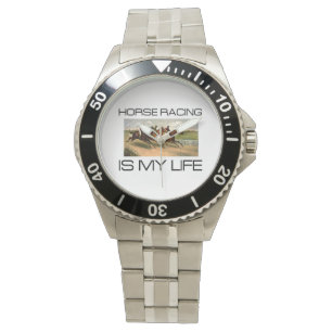 Montre La course de chevaux SUPÉRIEURE est ma vie