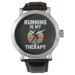 Montre La course est ma thérapie