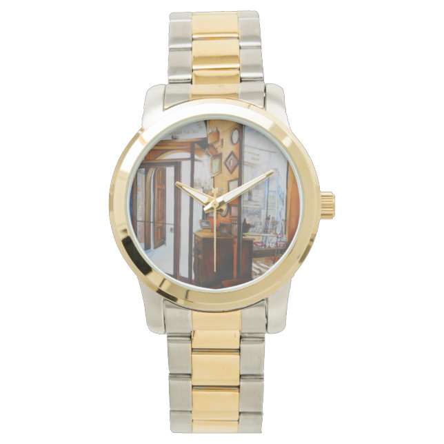 Montre La curiosité est l'outil du sage (devant)