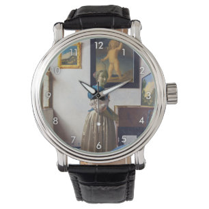Montre La dame debout dans une virginale, Johannes Vermee