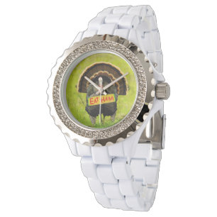 Montre La dinde fière de SlipperyJoe mange du jambon roug