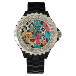 Montre La foule des chats