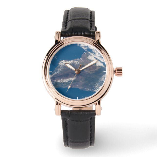 Montre La Grande Île D'Hawaï Et Ses Montagnes (Recto)