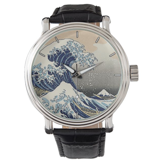 Montre La Grande Vague de Kanagawa (devant)