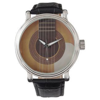 Montre La guitare accoustique