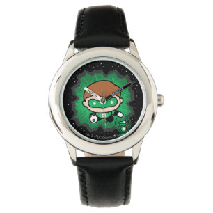 Montre La lanterne verte de Chibi traverse l'espace