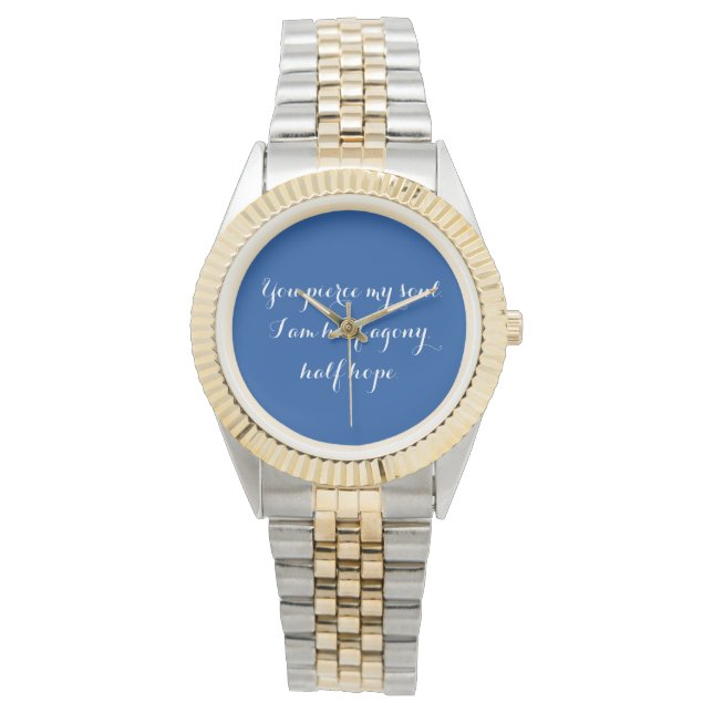 Montre La lettre romantique de Persuasion  (devant)