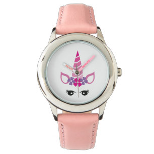 Montre La licorne rose