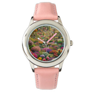 Montre La magie des fleurs - un paradis des couleurs