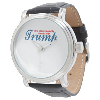 Montre La majorité silencieuse est d'accord avec Trump