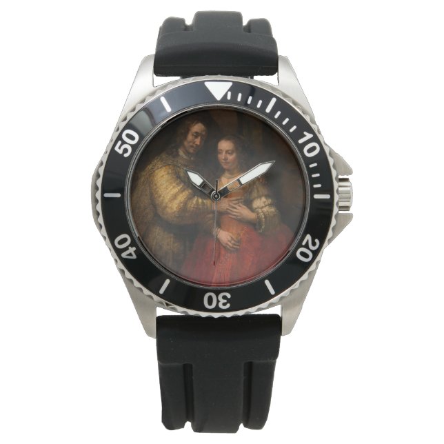 Montre La mariée juive (par Rembrandt) (devant)