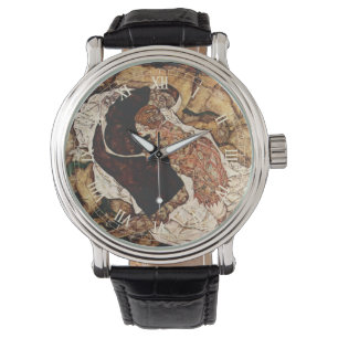 Montre La mort et le fou par Egon Schiele