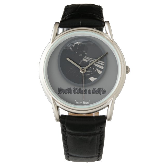 Montre La mort prend un selfie (devant)